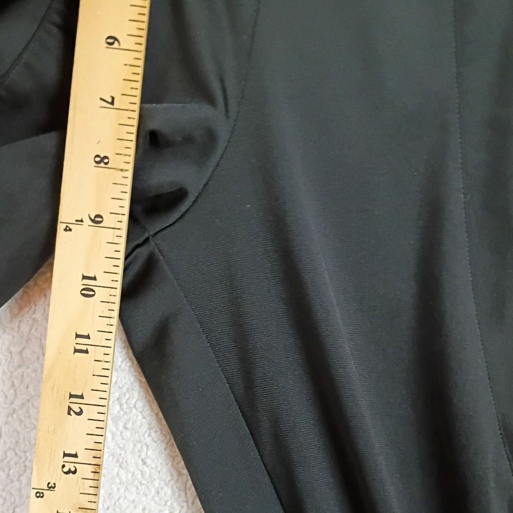 Adidas Track Pants Three Stripe Women S Black Activewear Yoga Gym Pull On - Picture 8 of 11